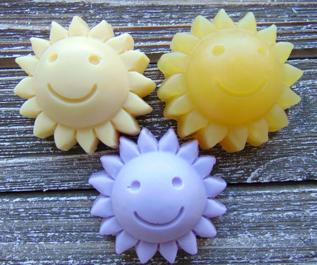 10 Sunshine soap favors