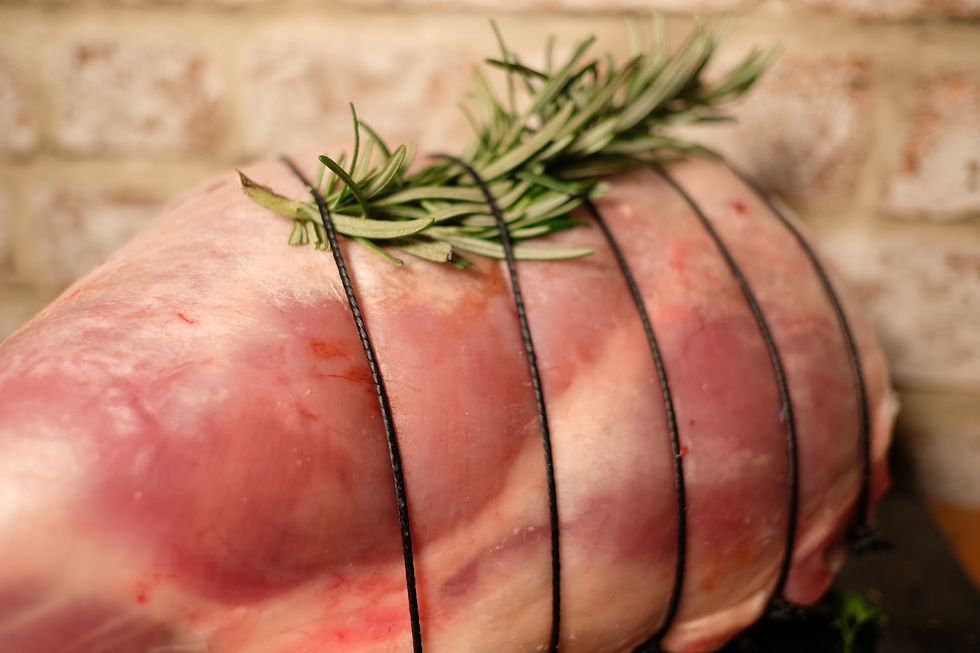 Thumbnail: Raw meat roast with rosemary
