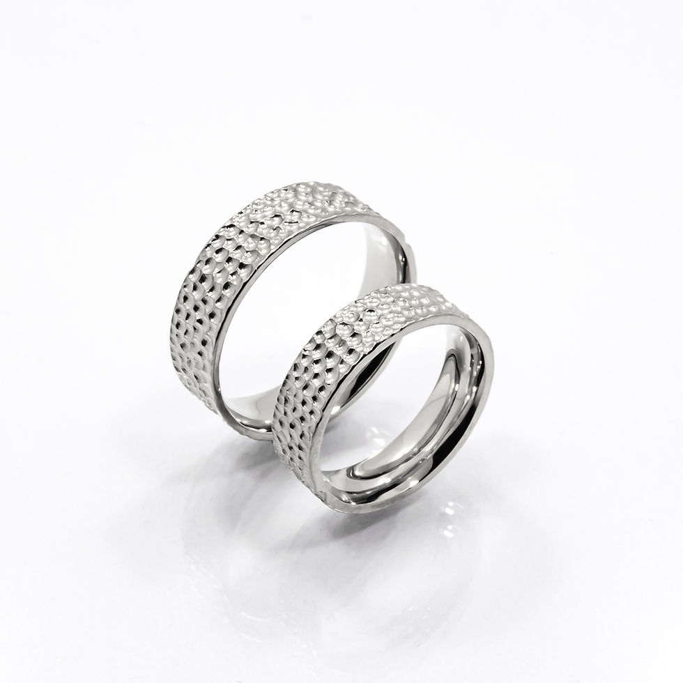 Vidar - Rusztikus Arany Karikagyűrű