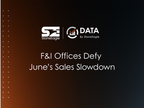 StoneEagleDATA: F&I Offices Defy June's Sales Slowdown