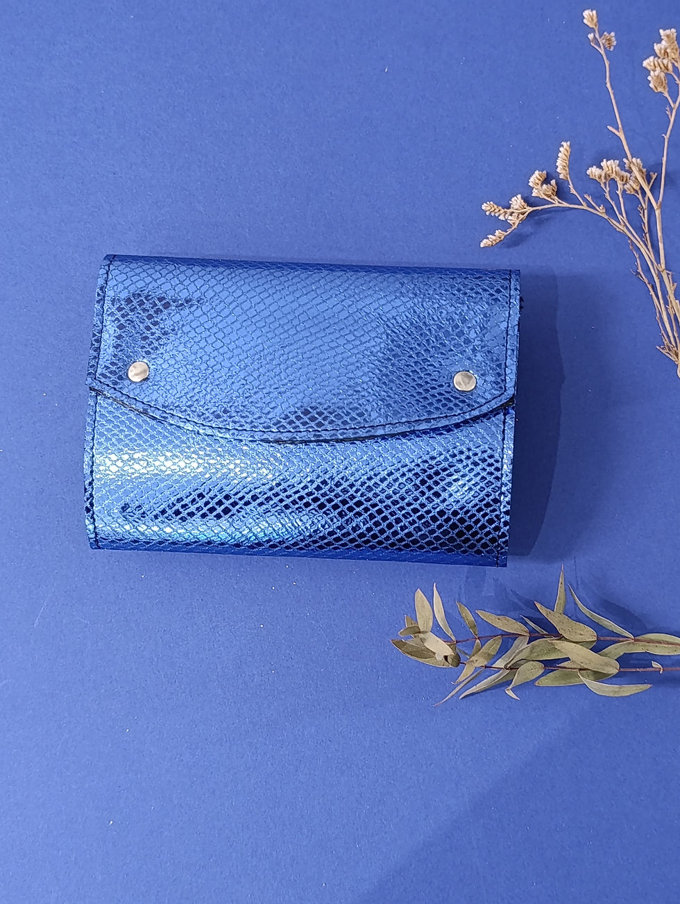 Miniature : Étui à bijoux en cuir, pochette de voyage élégante, Fabriquée en Fr