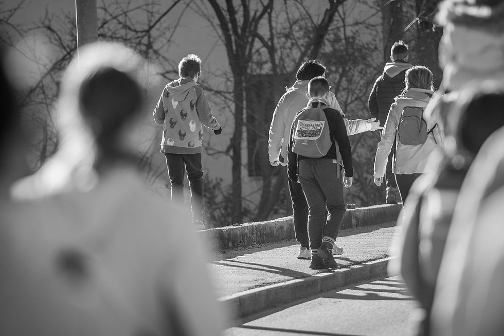 Segui le mie impronte.......