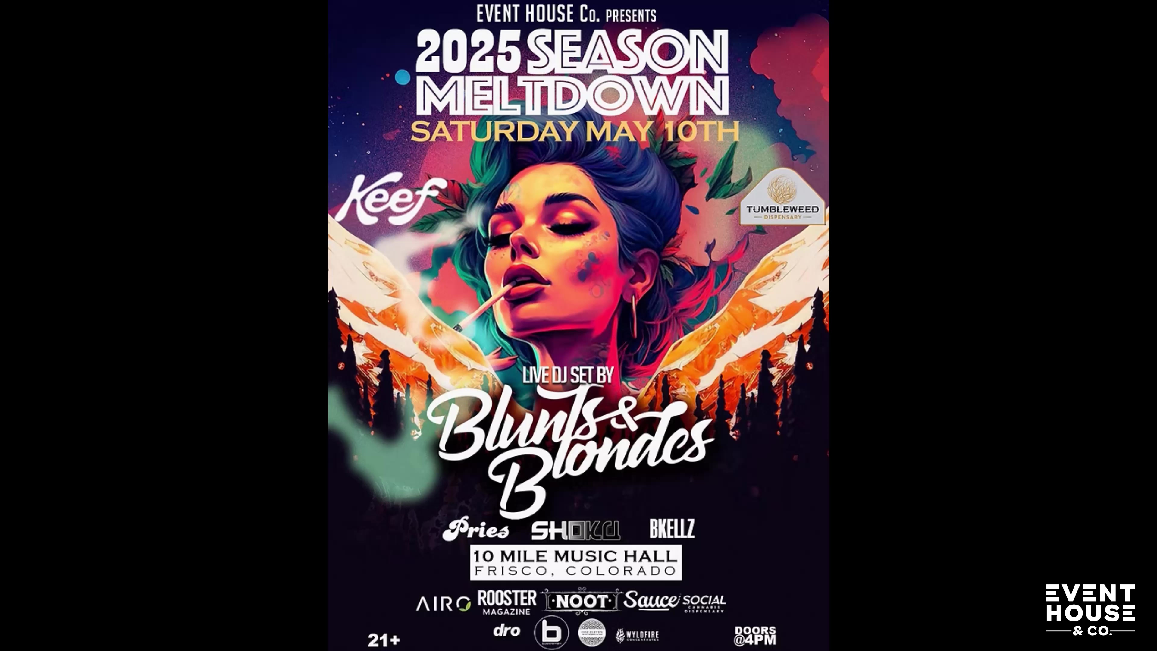Season Meltdown 2025 Music Event Production Frisco Colorado