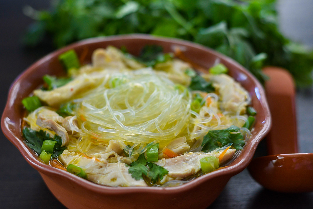 The Best Chicken Long Rice Ever