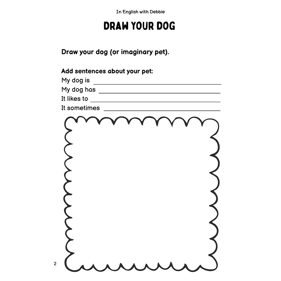 Thumbnail: Summer Stories 4 - End-of-Year Gift - The Dog Ate my Homework