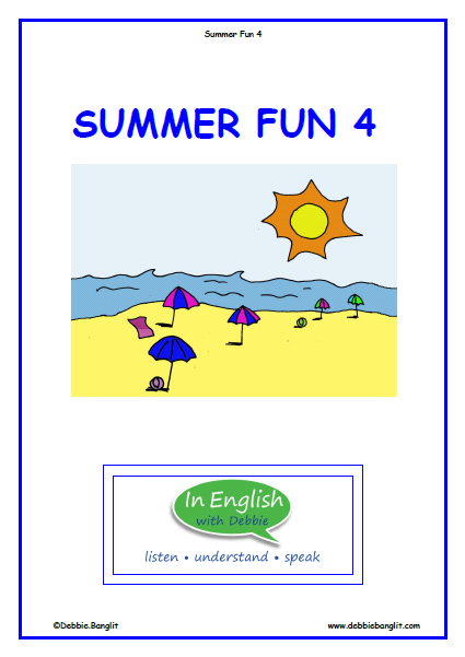 ESL Summer Fun 4 Booklet