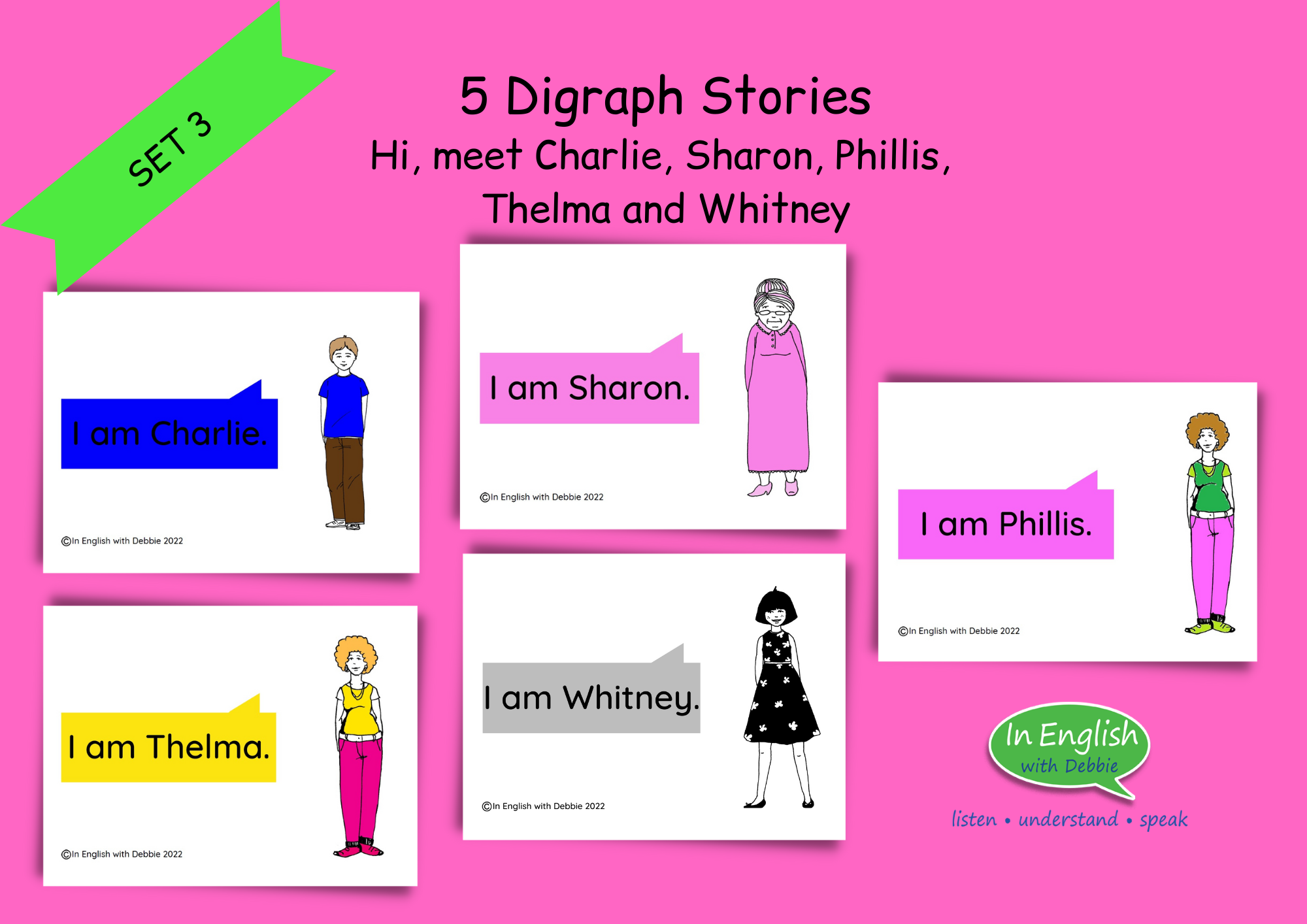 5 Storybooks: Digraphs