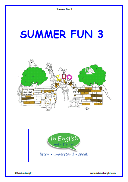 ESL Summer fun 3 Booklet
