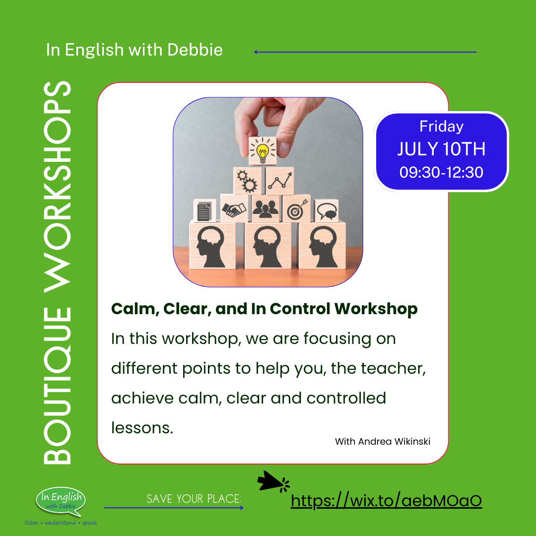 Calm, Clear, and In Control Workshop