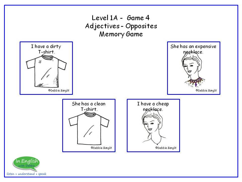 Thumbnail: Adjectives Opposites Game