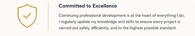 LD Harris Electrical Certifications