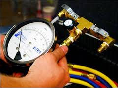 Backflow testing pressure gauge