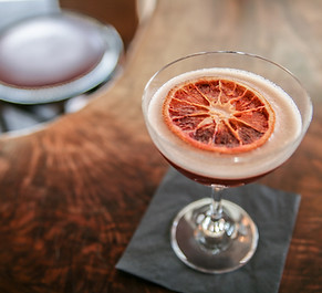 Cocktail with Orange Slice