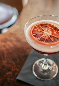 Cocktail with Orange Slice