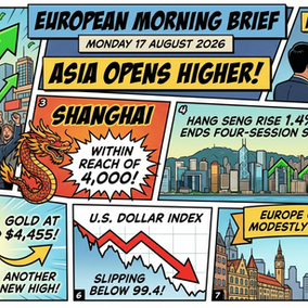 European Morning Brief Monday 17 August 2026