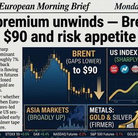 European Morning Brief Monday 27 July 2026
