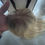 Thumbnail: 100% Human Remy Rooted  blonde in 16 inches long with a base 9 inch x9 i
