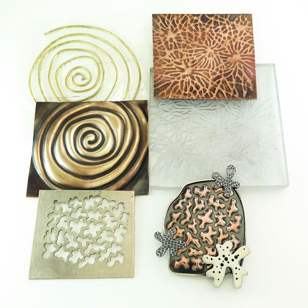 Examples of embossing!