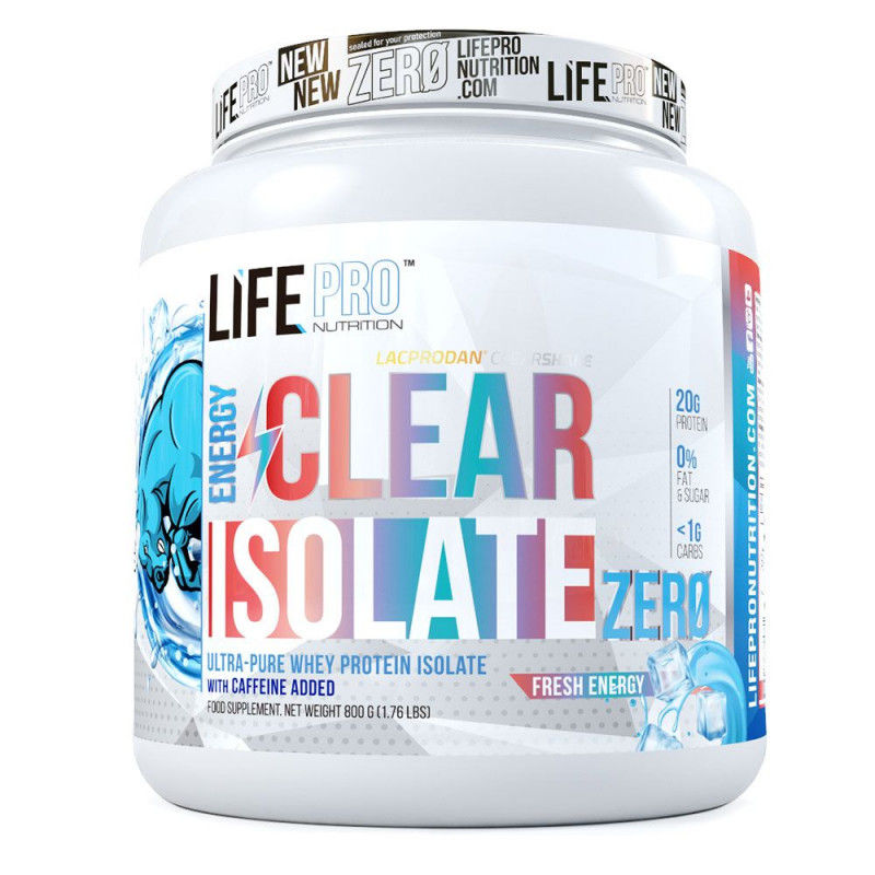 Life Pro Clear Isolate Zéro Caféine 800g