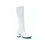 Thumbnail: 3’ white GoGo boot with zipper 