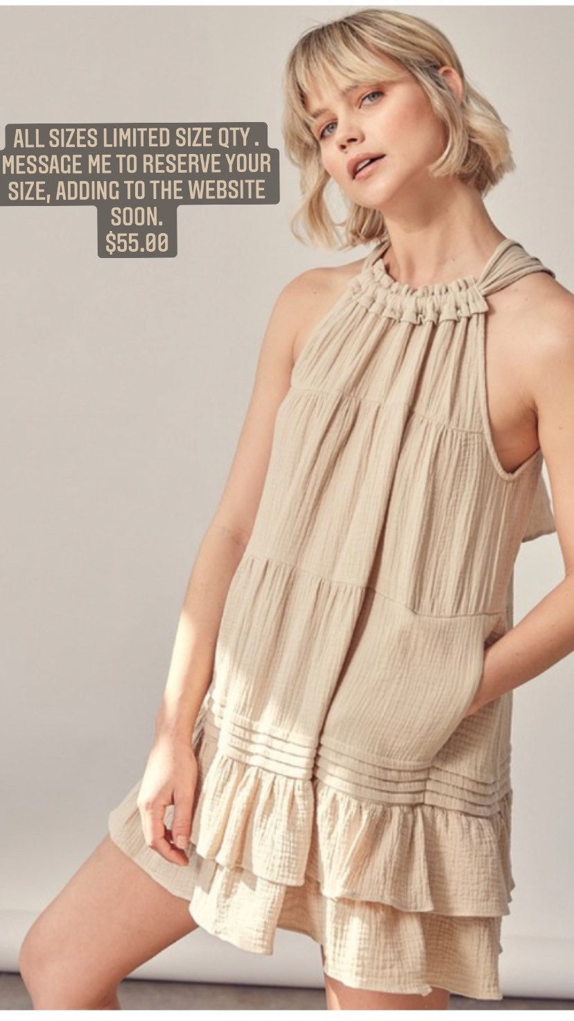 Thumbnail: Mustard Seed Summer Sand dress  