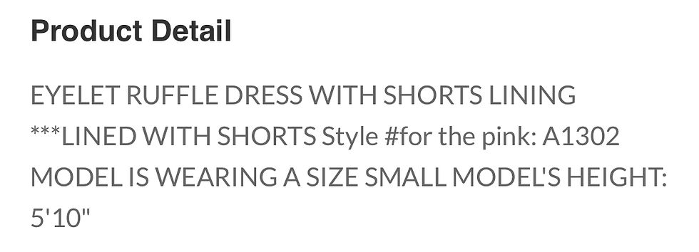Thumbnail: Eyelet pink ruffle dress 