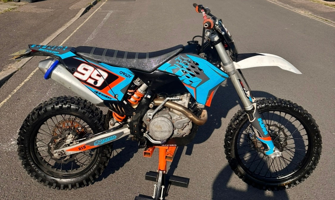 KTM 250 EXC road legal 2010
