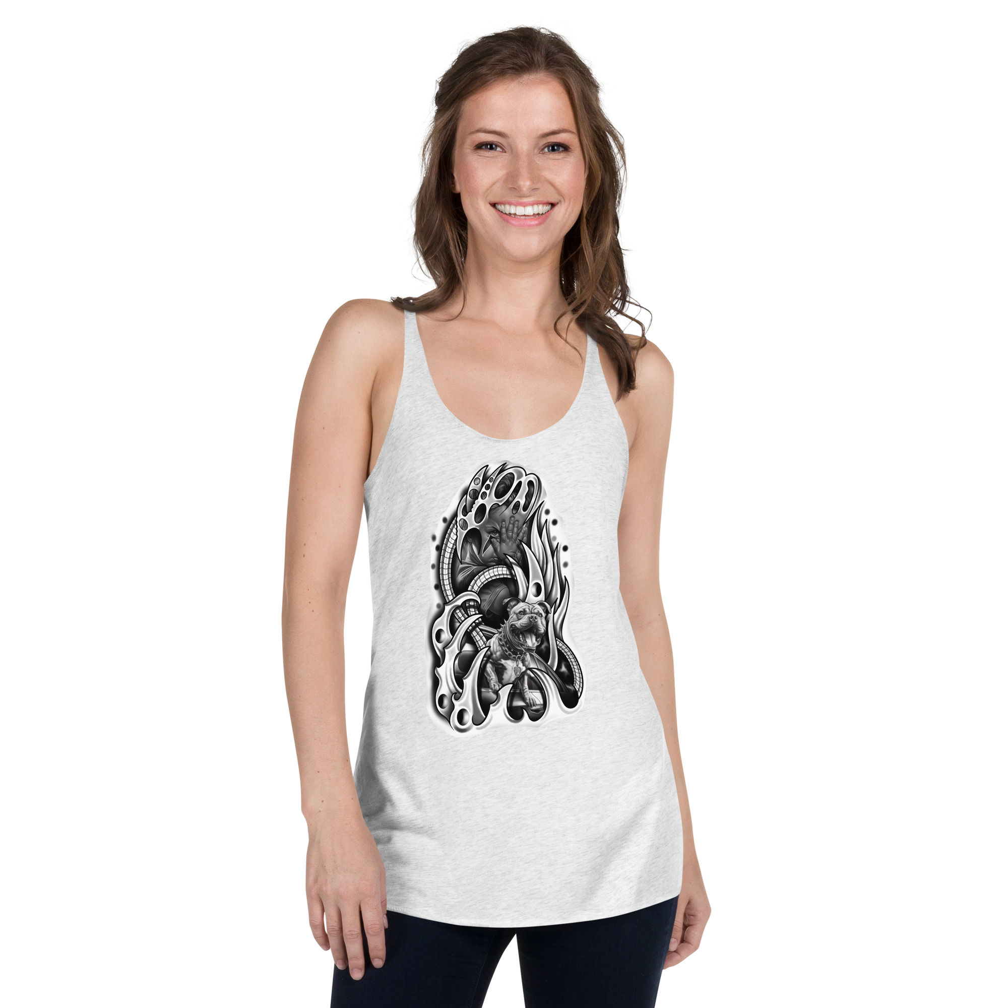 Women's A Boy and His Dog Racerback Tank