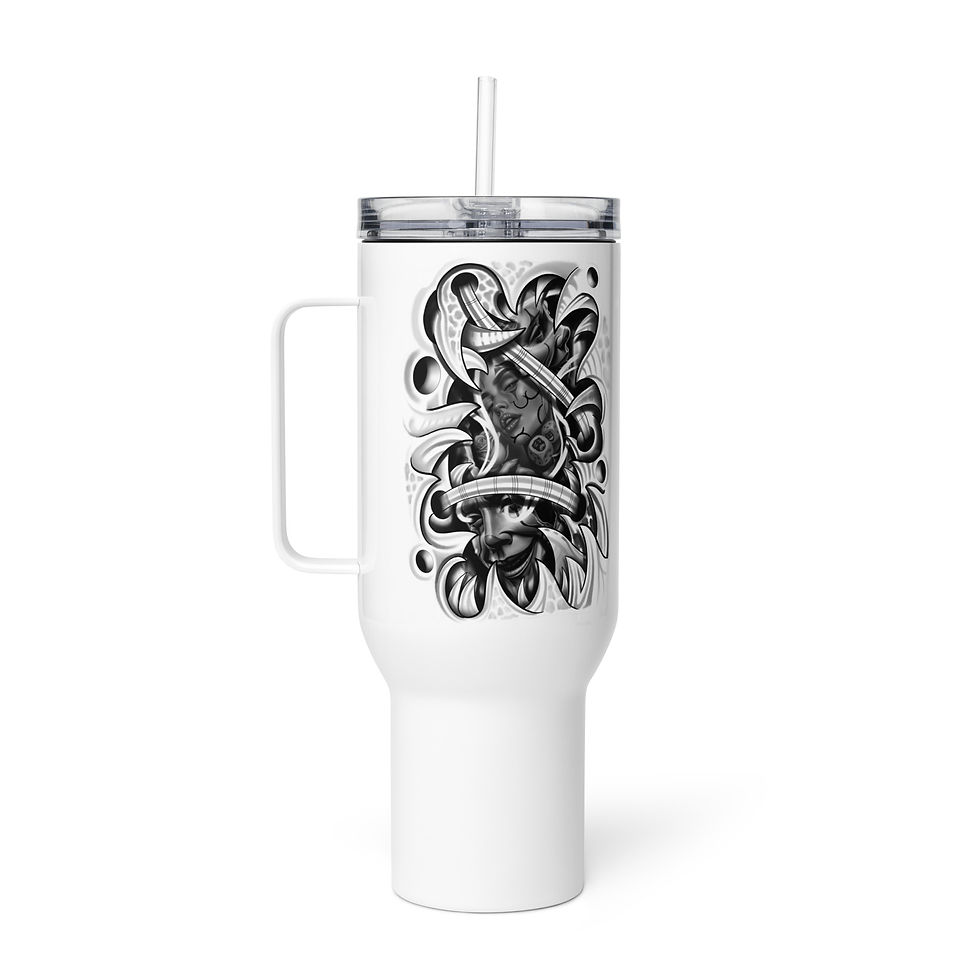 Thumbnail: Two-Faced Travel Mug