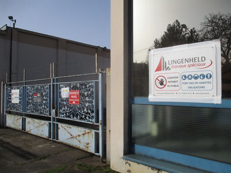 Site Pompes Noël : réhabilitation .