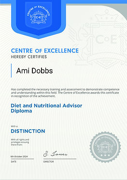 Diet and Nutritional Advisor Diploma