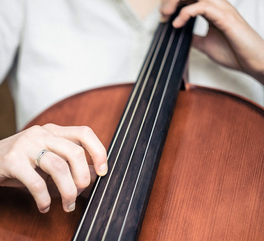 Playing Cello