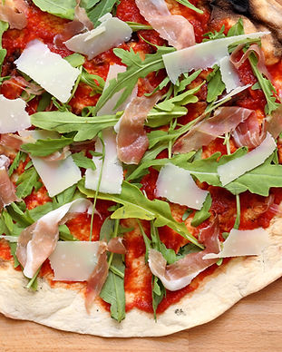 Ham & Rocket Pizza