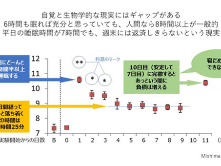 第⑥位 スリープヘルスと生産性 ①睡眠時間の大切さ