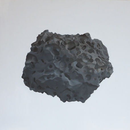 Lava Rock, Oil on canvas, 36″ x 36″, 2018