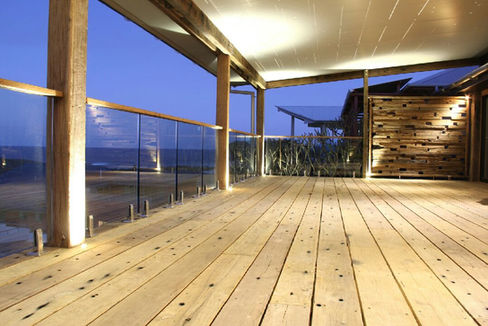 Timeless Craftsmanship Rustic Balcony