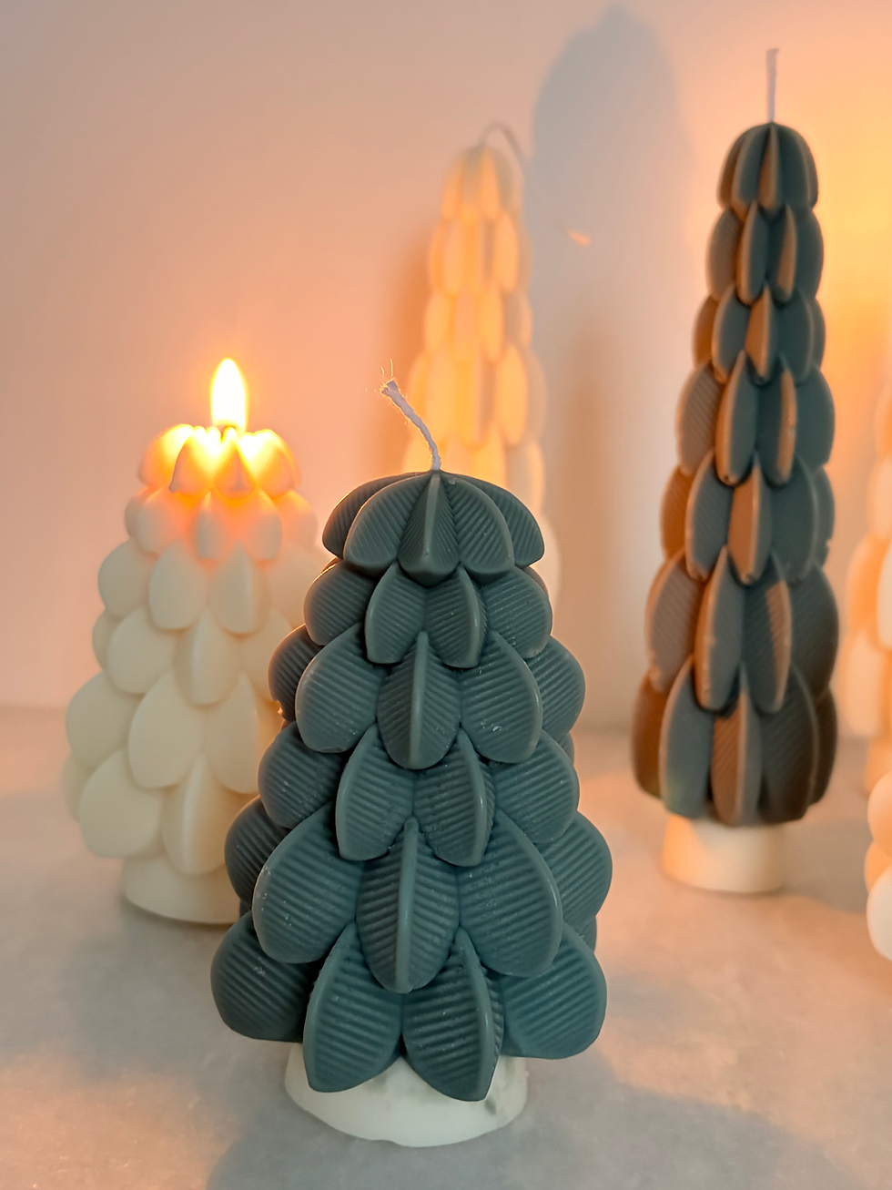 Miniature : Bougies Sapins Arthur - sapins moderne