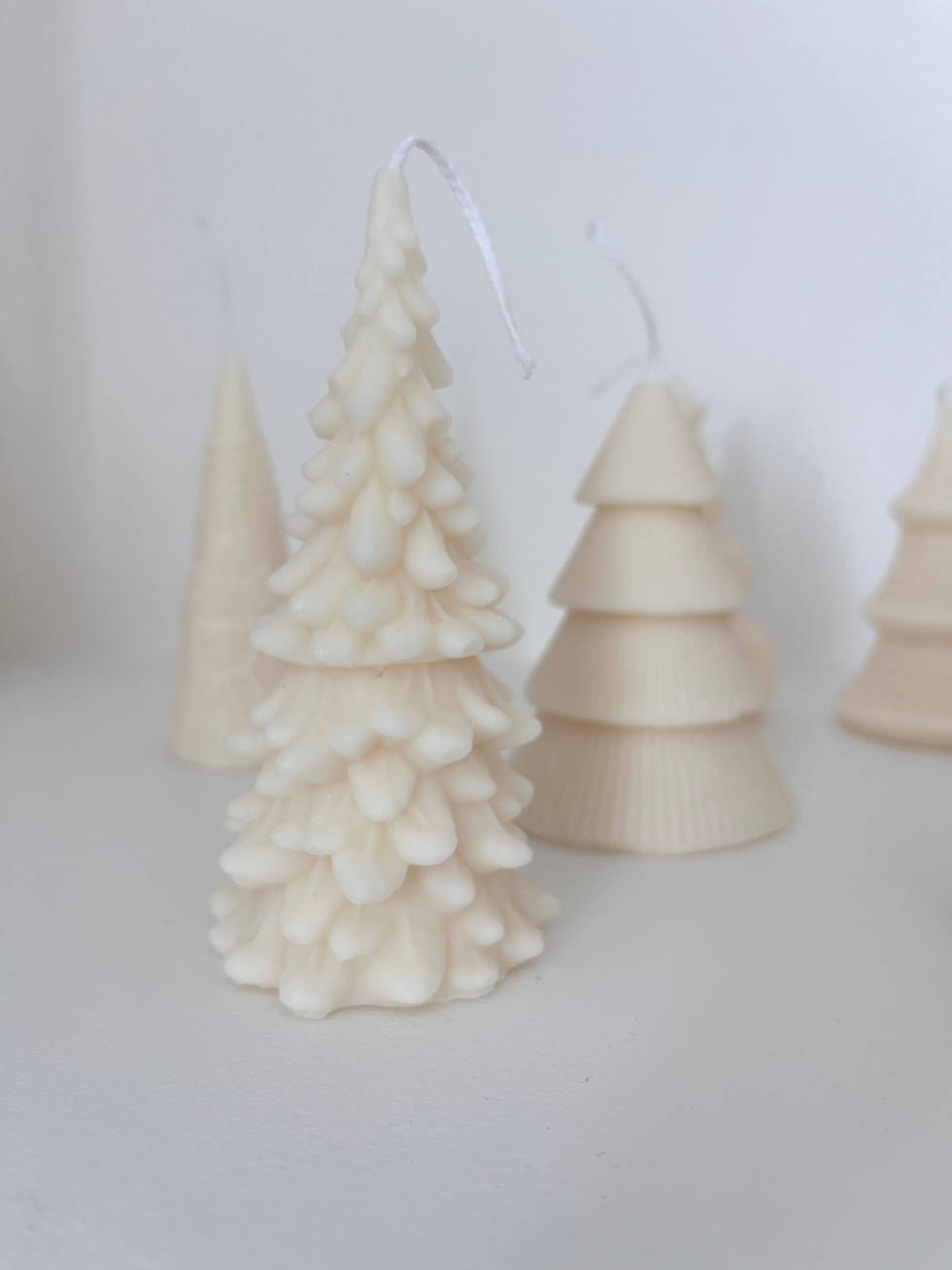 Miniature : Bougies sapins forêt enchantée 