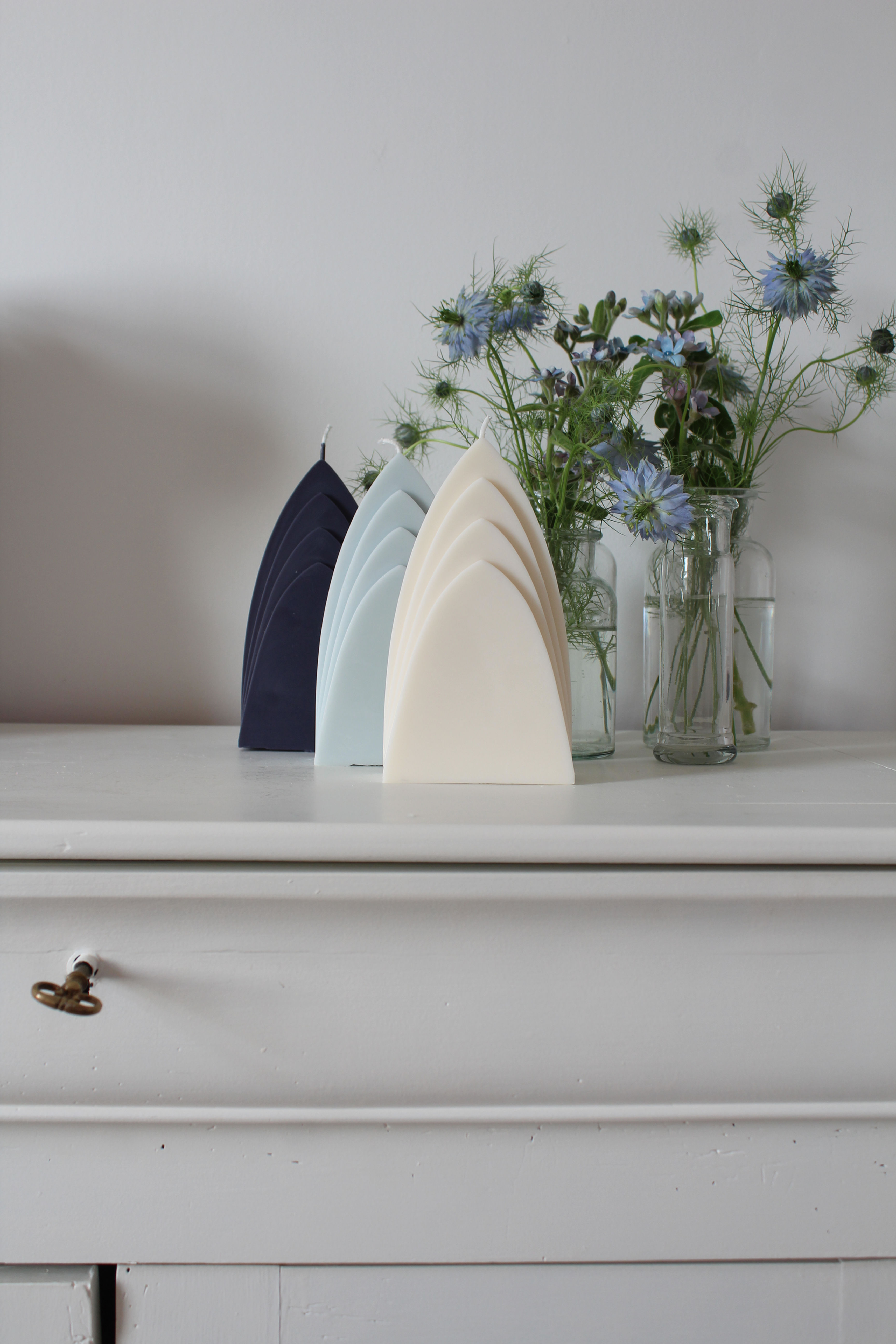 Bougies Alix - GM- Bleu