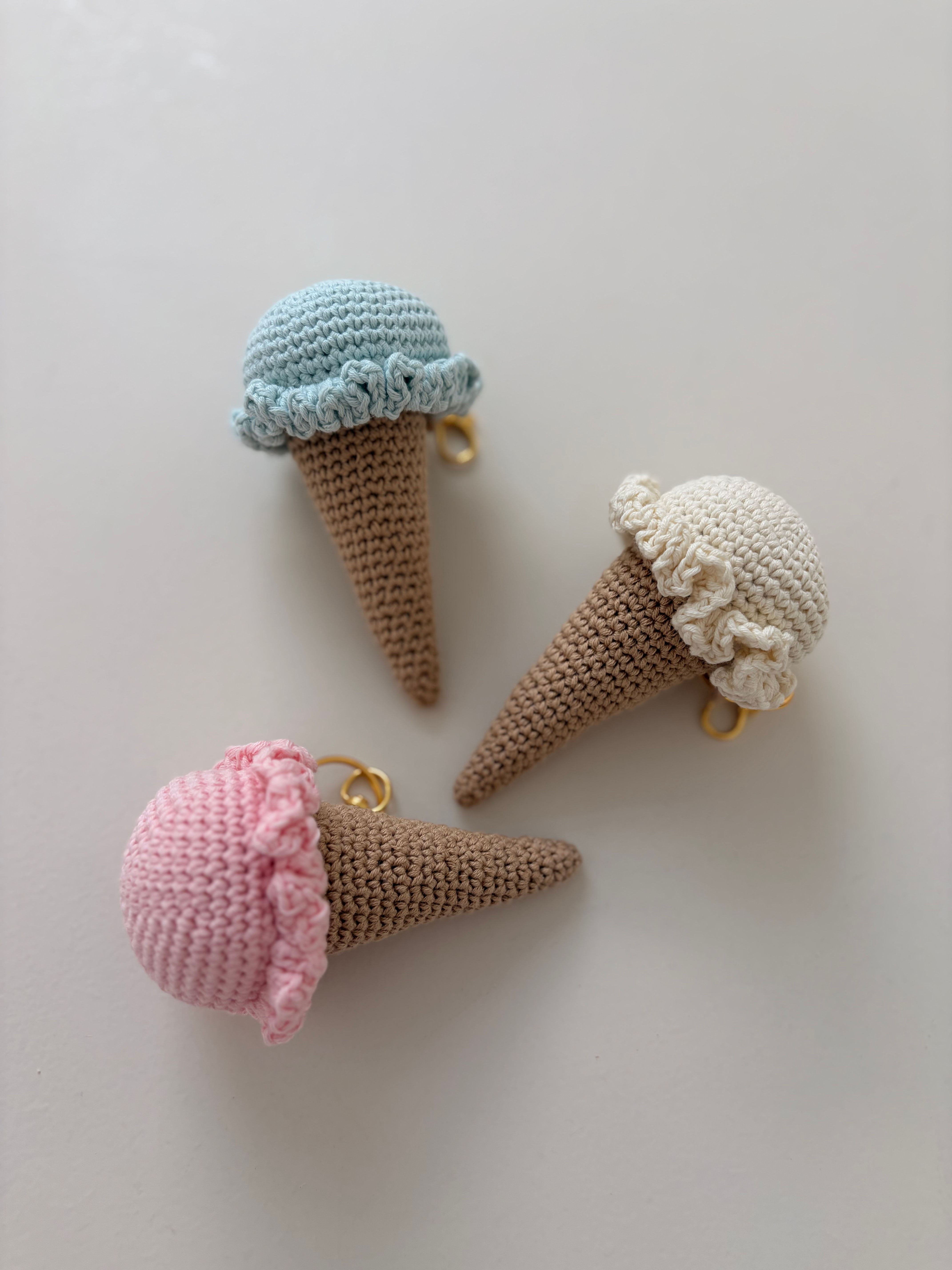 Porte-clé Cornet boule
