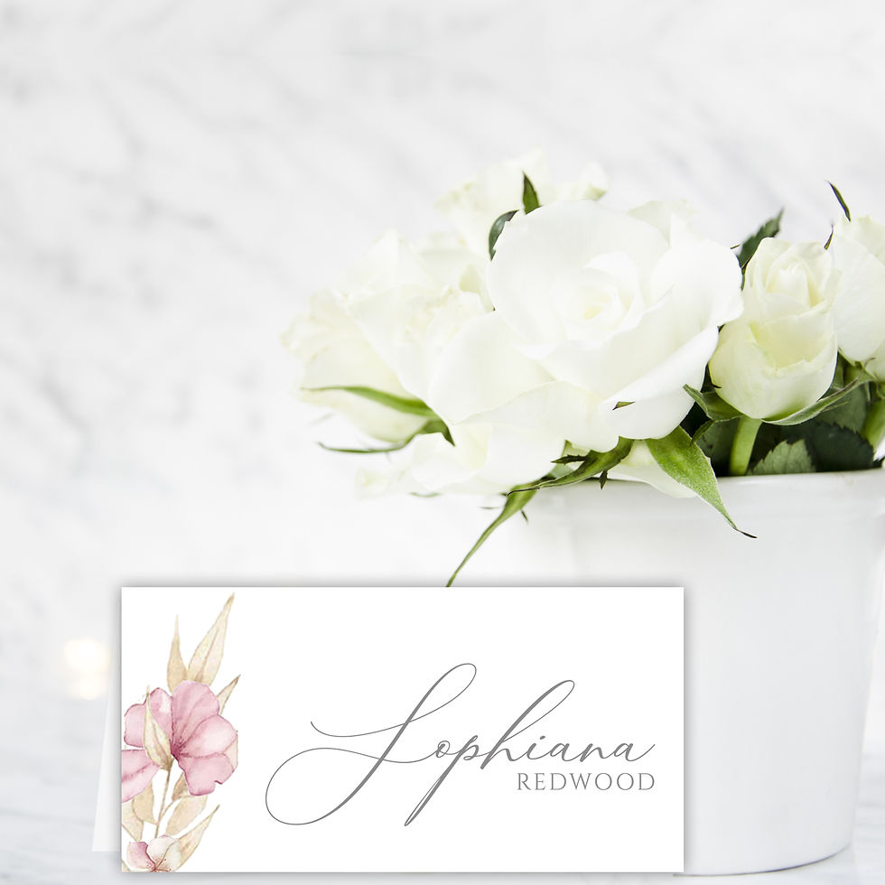 Wedding, Place, Name, Card, Elegant, Floral, Shaped, Bespoke, Modern, Rustic, Foil, Hull, Luxury, Budget, Cheap