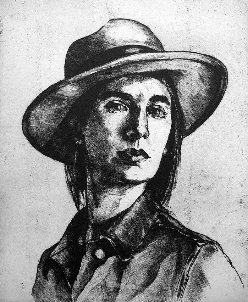 Femme au chapeau