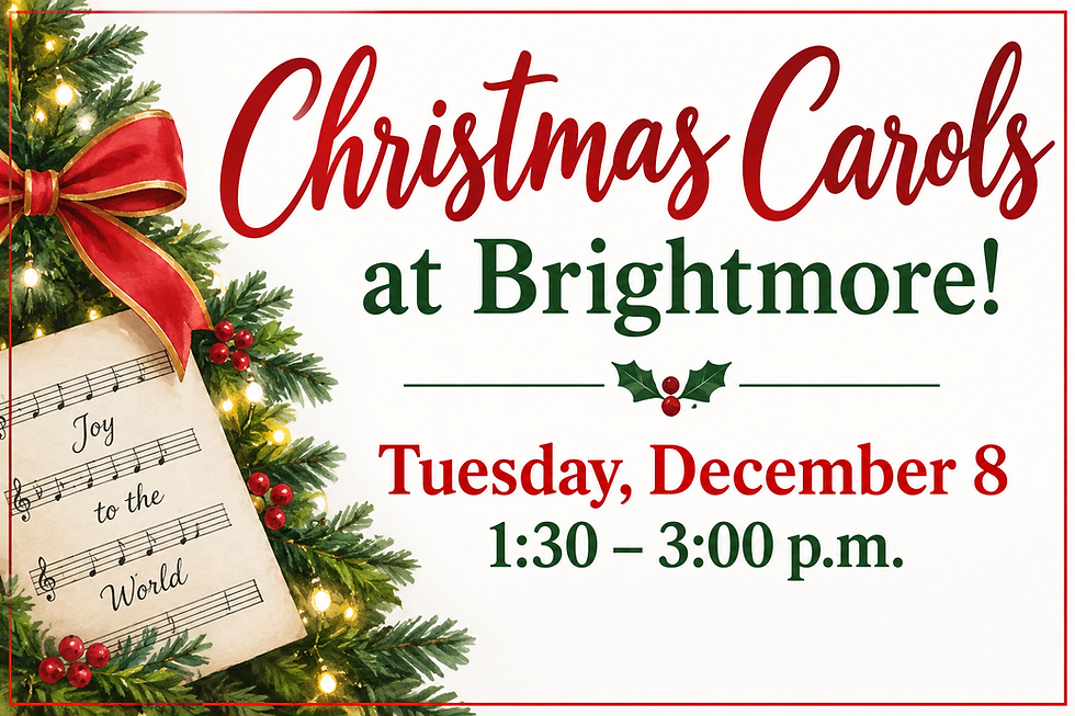 Christmas Carols At Brightmore