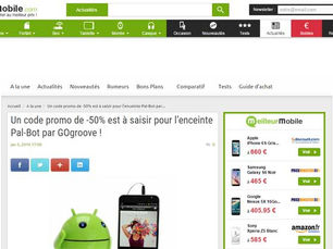 Meilleur Mobile - Promo for GOgroove Pal Bot