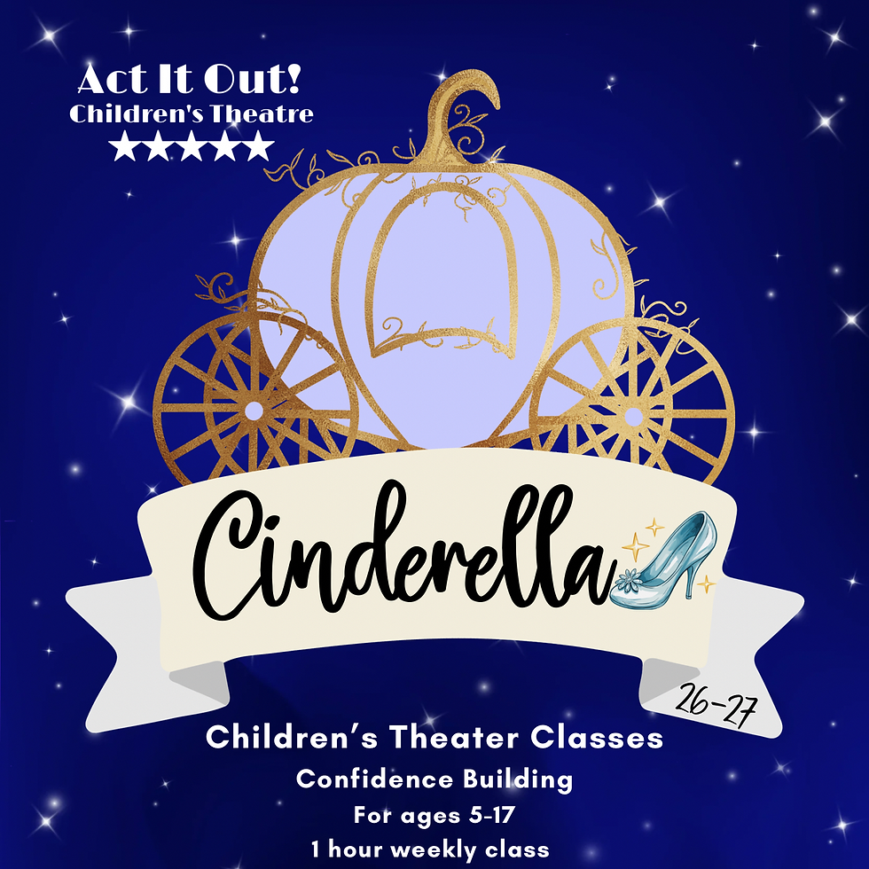 Act it Out! Children's Theatre '26-'27 Registration