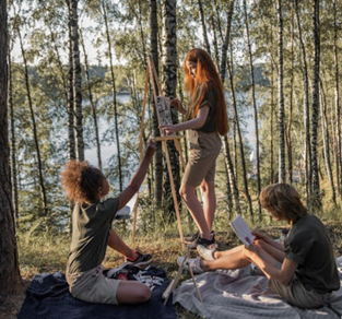 Teens & Tweens Creative Corner: "Journaling Whimsical plants, shrubs and stones" (1)