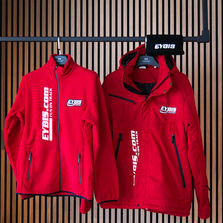 Collectie bedrukte vesten voor Eybis