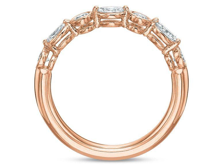 Thumbnail: Marquise Round Diamond Band