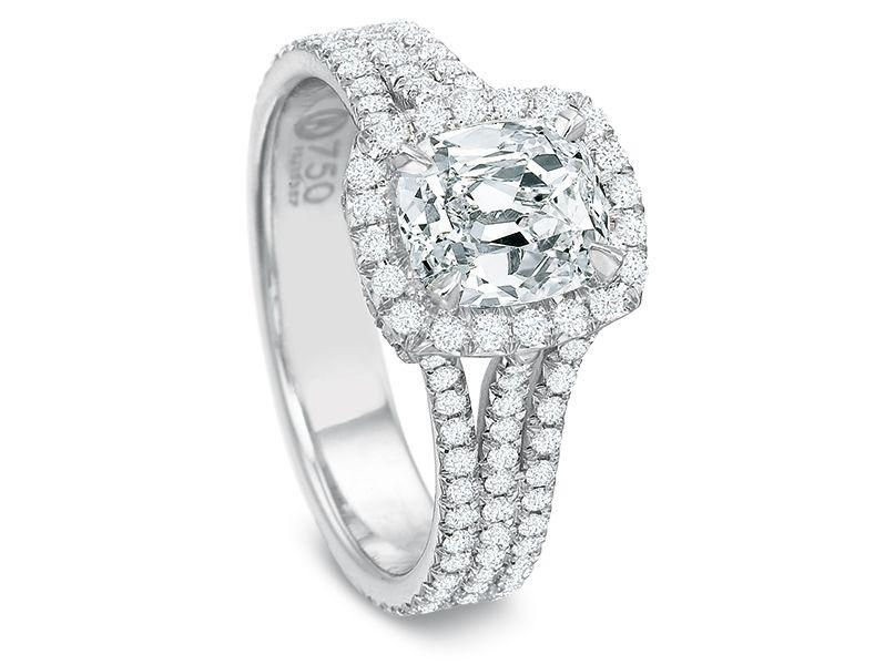 Thumbnail: The Chantelle Triple Band Engagement Ring