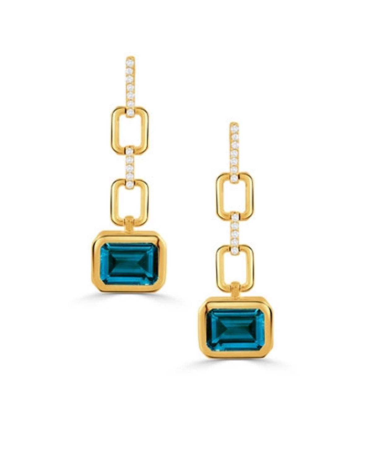 London Blue Earrings 